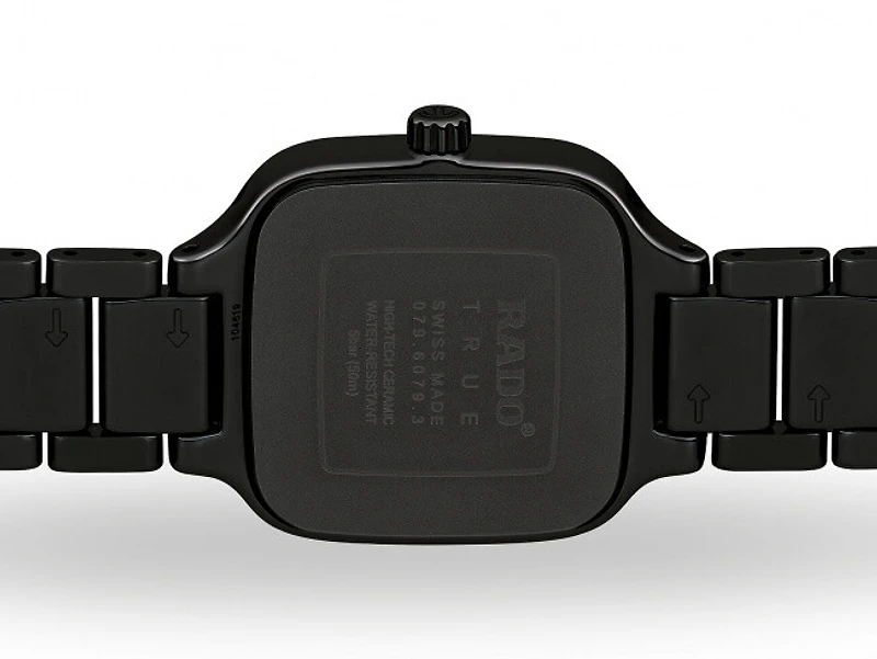 True Square Diamonds Black Dial 29MM Quartz R27080702