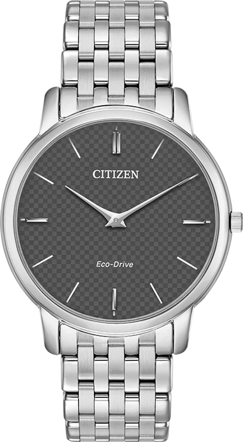 Stiletto Black Dial 39MM Eco-Drive AR1130-81H