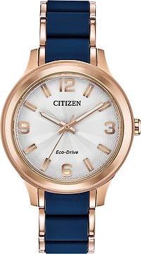 Action Required White Dial 36MM Eco-Drive FE7073-71A