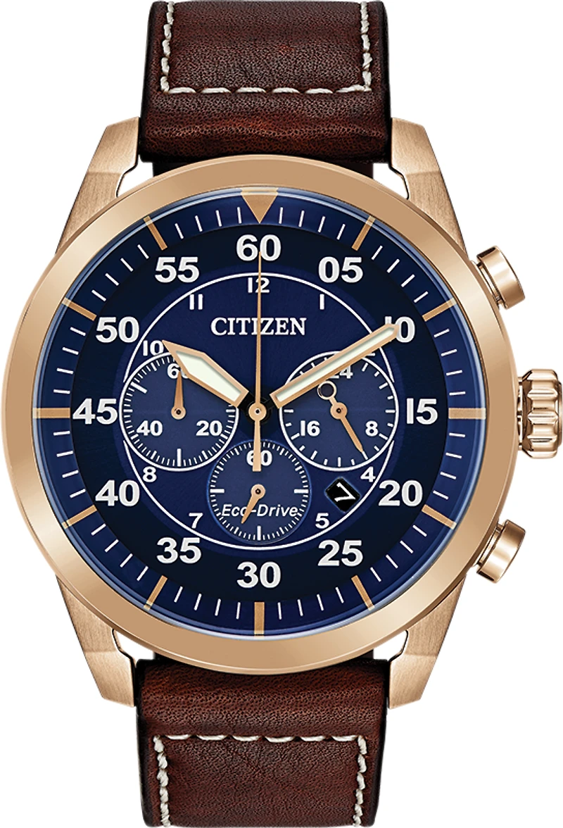 Avion Blue Dial 48MM Eco-Drive CA4213-18L
