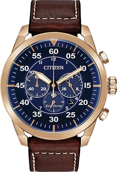 Avion Blue Dial 48MM Eco-Drive CA4213-18L