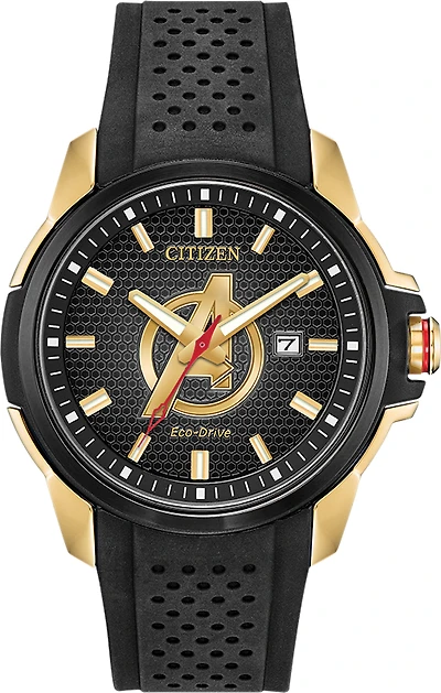 Citizen Marvel Classic Black Dial 45MM Eco-Drive AW1155-03W