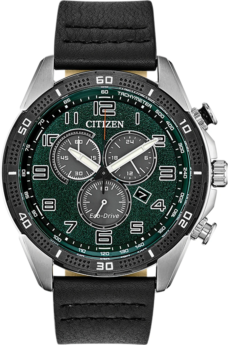 Citizen LTR - Long Term Relationship Green Dial 45MM Eco-Drive AT2441-08X