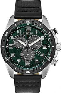 Citizen LTR - Long Term Relationship Green Dial 45MM Eco-Drive AT2441-08X