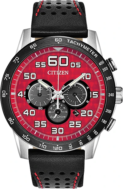 Primo Red Dial 44MM Eco-Drive CA4430-01X