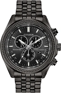 Perpetual Calendar Chronograph Black Dial 44MM Eco-Drive BL5567-57E
