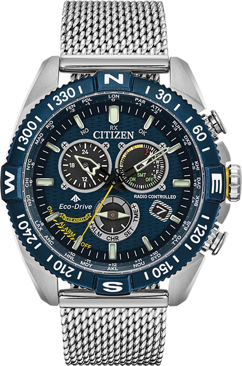 Promaster Navihawk A-T Blue Dial 46MM Eco-Drive CB5848-57L