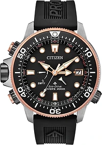 Promaster Aqualand Black Dial 46MM Eco-Drive BN2037-03E