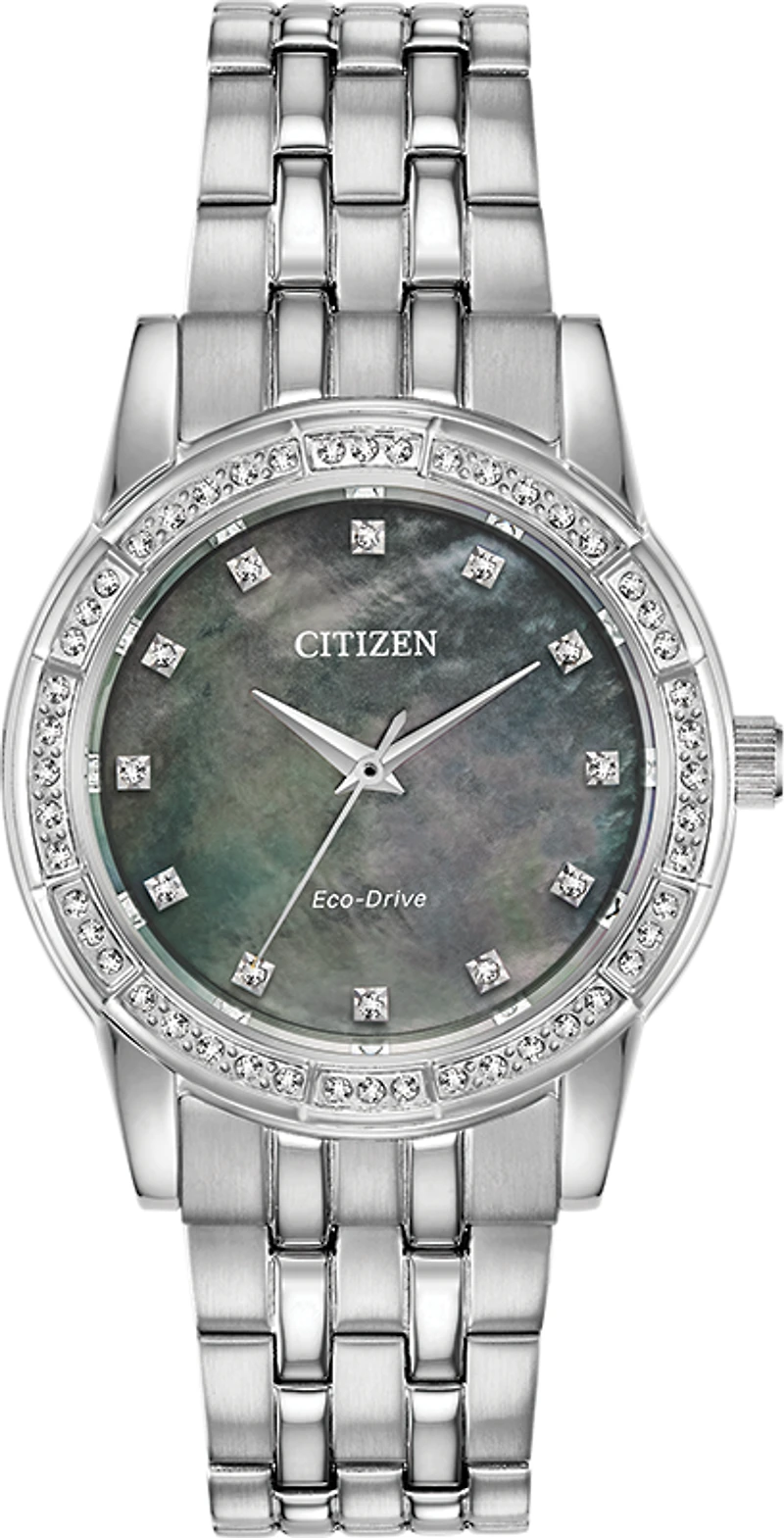 Silhouette Crystal Mother of Pearl Dial 31MM Eco-Drive EM0770-52Y