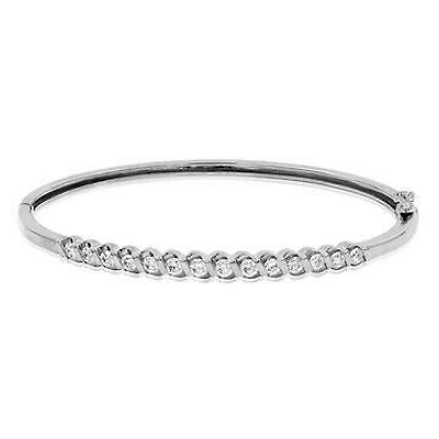 Diamond Gold Bangle