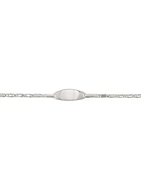 White Gold Baby ID Bracelet 10KT