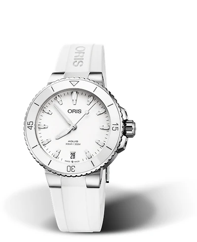 Oris Aquis Date White Dial 37MM Automatic