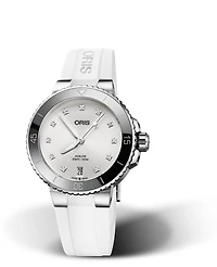 Oris Aquis Date Diamonds White Dial 37MM Automatic