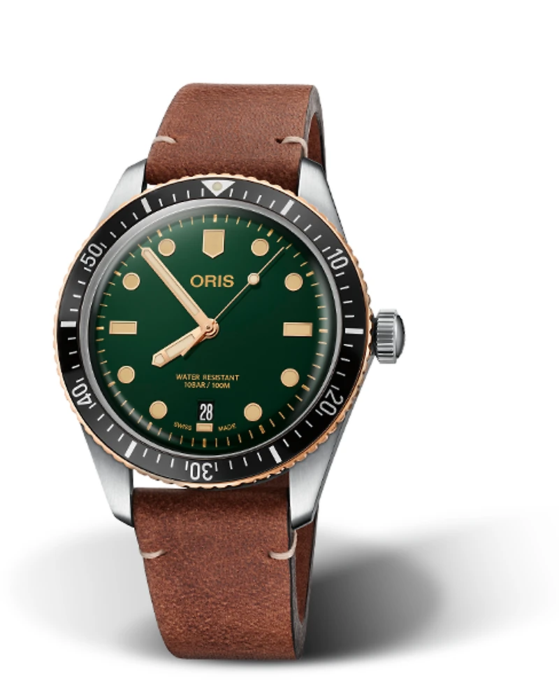 Oris Divers Sixty-Five Green Dial 40MM Automatic