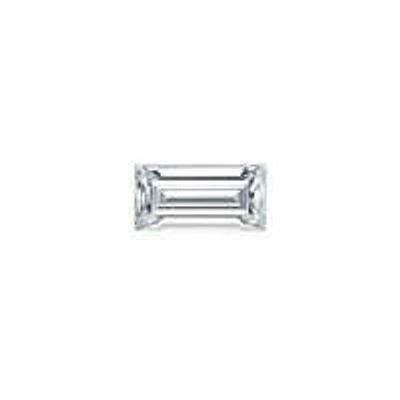 Forever One 0.23CTW Step Cut Baguette Moissanite Gemstone
