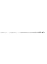 White Gold Solid Open Link Bracelet 10KT
