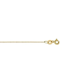 Yellow Gold Solid Box Link Chain 10KT