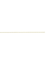 Yellow Gold Solid Figaro Link Chain 10KT