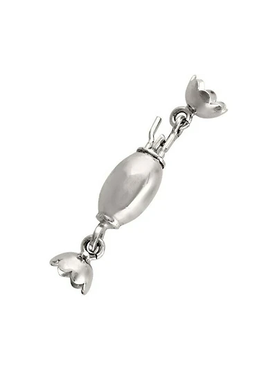 White Gold Fancy Pearl Clasp Finding 18KT