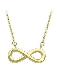 Yellow Gold Infinity Necklace 10KT
