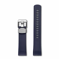 Crafter Blue - Curved End Rubber Strap For Seiko New Turtle Series (CB08)