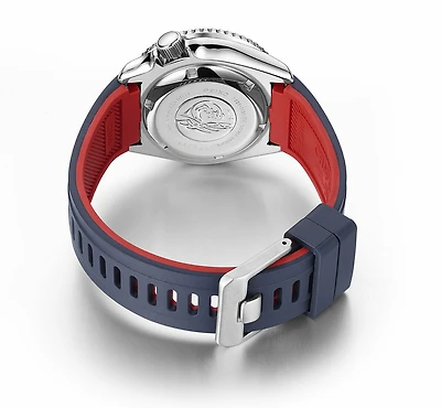 Crafter Blue - Curved End Rubber Strap For Seiko SKX Series (CB10) (Dual Color)