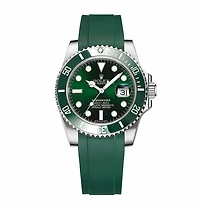 Crafter Blue - Curved End Rubber Strap For Rolex Series (RX01)