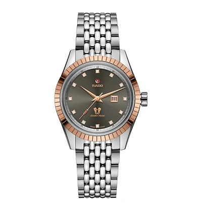 HyperChrome Classic Automatic Diamonds Grey Dial 35MM R33102703