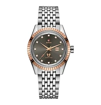 HyperChrome Classic Automatic Diamonds Grey Dial 35MM R33102703