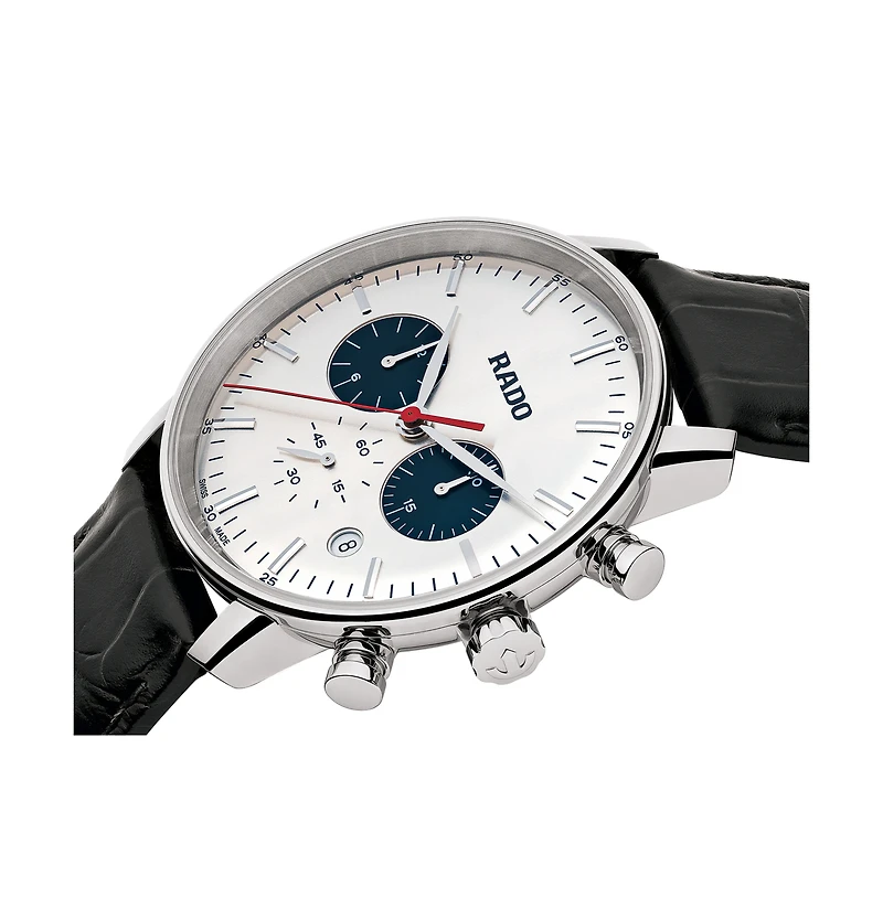Coupole Classic Chronograph White Dial 42MM Quartz R22910115