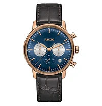 Coupole Classic Chronograph Blue Dial 42MM Quartz R22911205