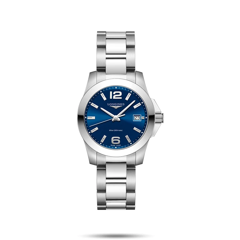 Conquest Blue Dial 34MM Quartz L33774966