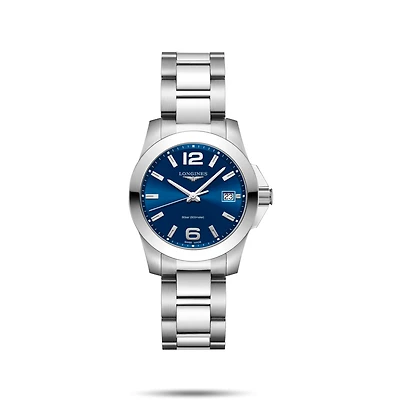 Conquest Blue Dial 34MM Quartz L33774966