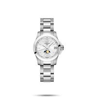 Conquest Silver Dial 30MM Quartz L33804766