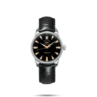 Conquest Heritage Black Dial 35MM Automatic L16114524