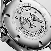 Conquest V.H.P. Black Dial 41MM Quartz L37194566