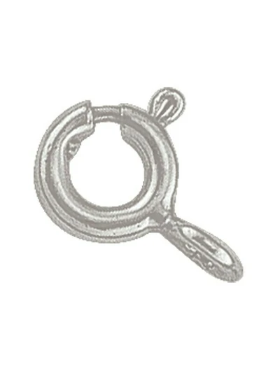 Sterling Silver Spring Ring Clasp