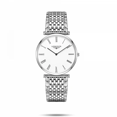 La Grande Classique De Longines White Dial 37MM Quartz L47664117