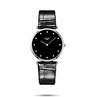 La Grande Classique De Longines Black Dial 36MM Quartz L47554582