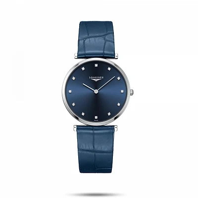 La Grande Classique De Longines Blue Dial 36MM Quartz L47554972