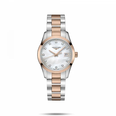 Conquest Classic Mother Of Pearl 34MM Quartz L23863877
