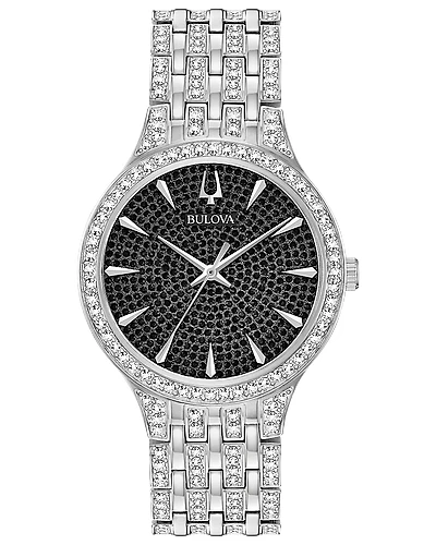 Bulova Phantom Black Dial 40MM Quartz 96A227