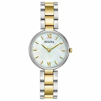 Bulova Mother of Pearl Dial Quartz  27MM Quartz 98L226