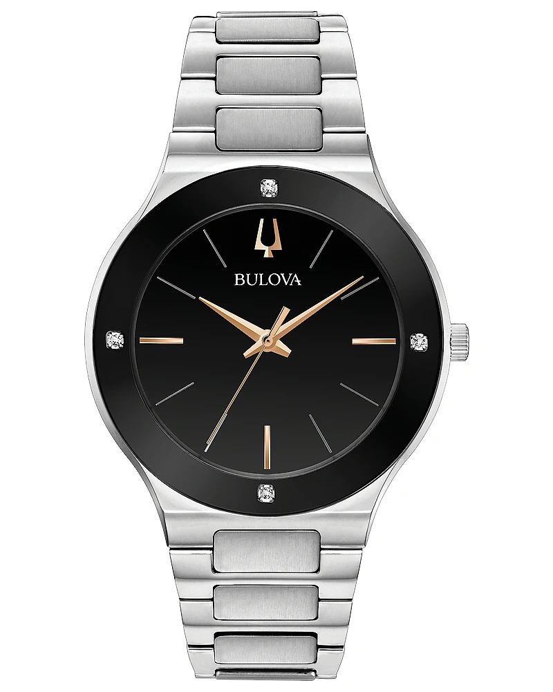 Bulova Millennia Black Dial 43MM 96E117