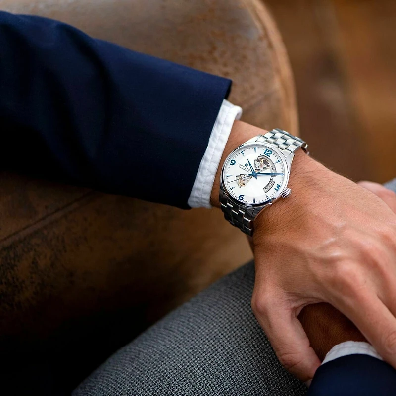 Hamilton Jazzmaster H32705152 | Swiss Automatic Watch | Kavar Jewellers Brampton
