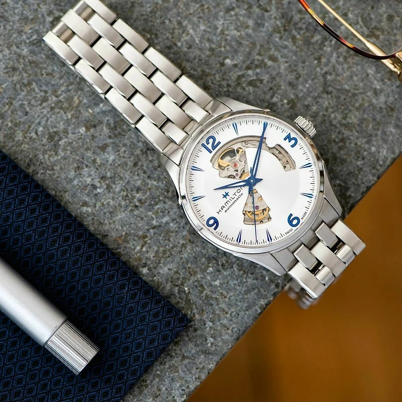 Hamilton Jazzmaster H32705152 | Swiss Automatic Watch | Kavar Jewellers Brampton