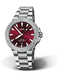 Oris Aquis Date Cherry Red Dial 42MM Automatic