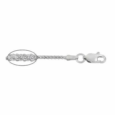 Sterling Silver, 3mm Korean Chain
