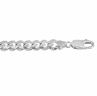 Sterling Silver, 7.4mm Miami Cuban Chain
