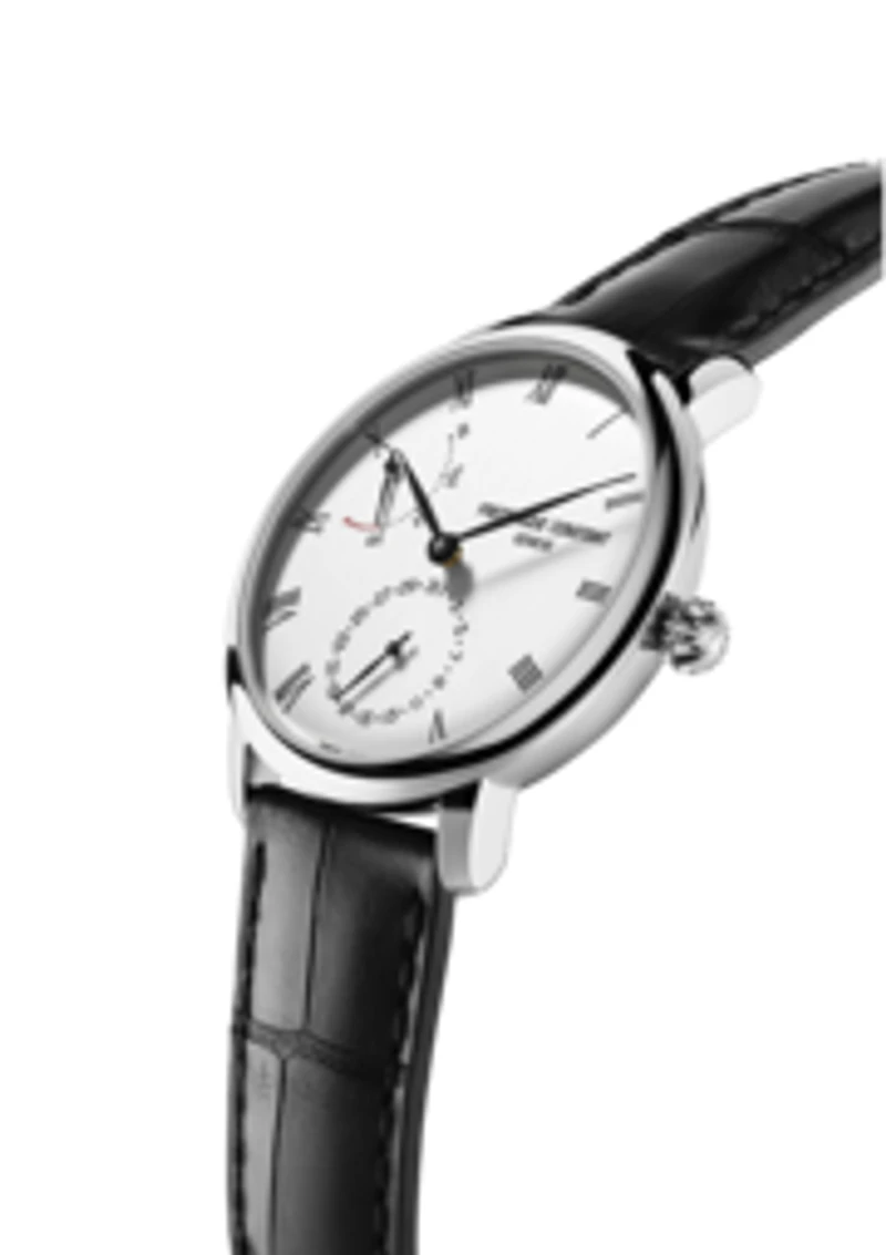 Slimline Power Reserve Manufacture 40MM White Dial Automatic FC-723WR3S6